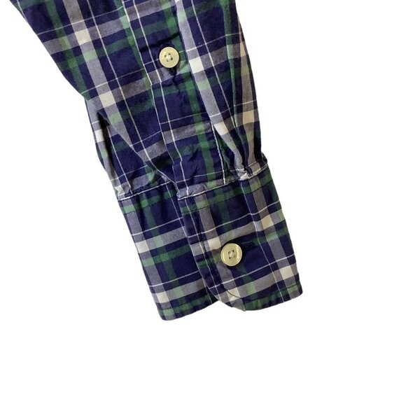 J. Crew Shirtings Washed Tartan Plaid Button Down Long Sleeve Shirt Mens Size M - Picture 6 of 10